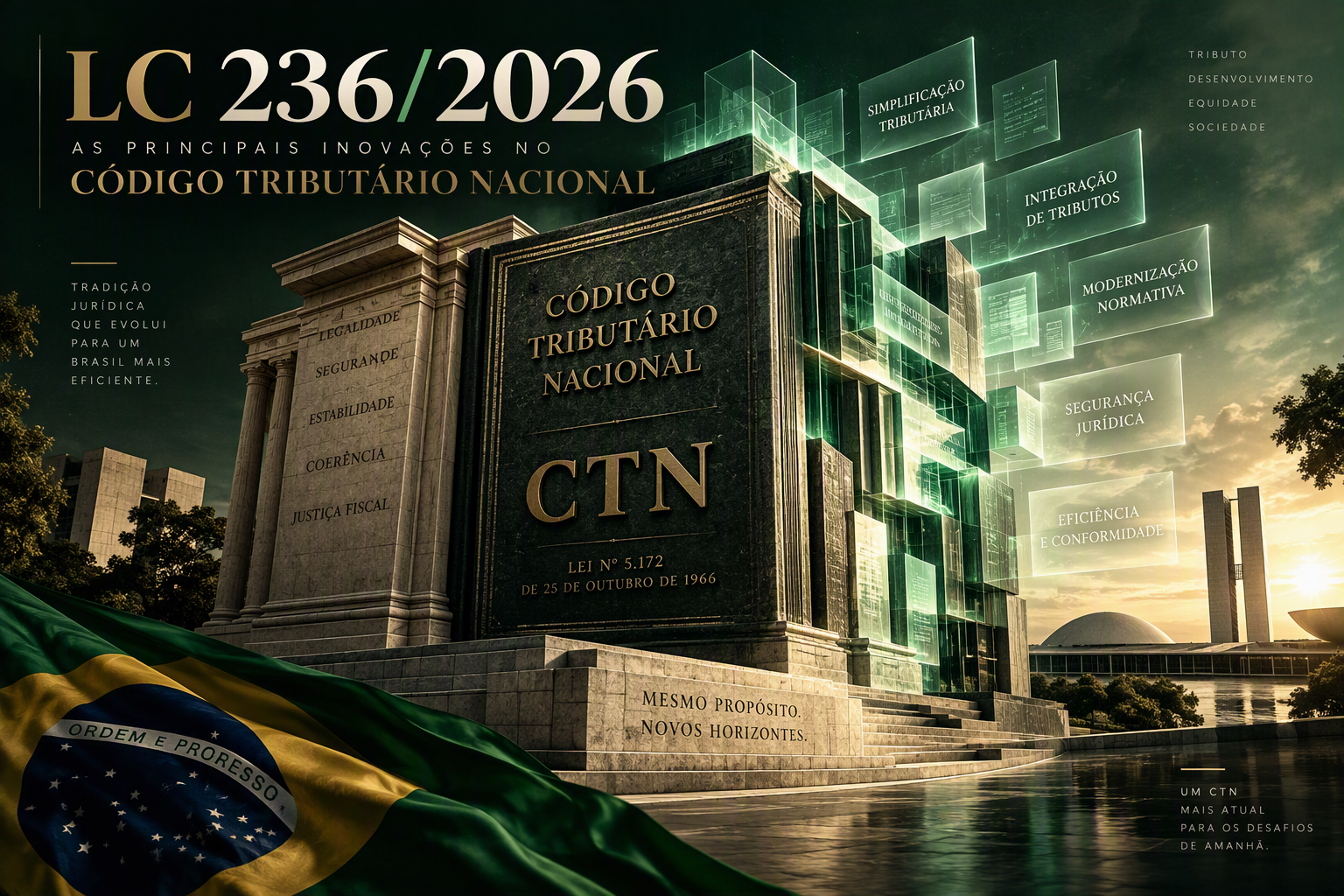 LC 236/2026: as principais inovações introduzidas no Código Tributário Nacional